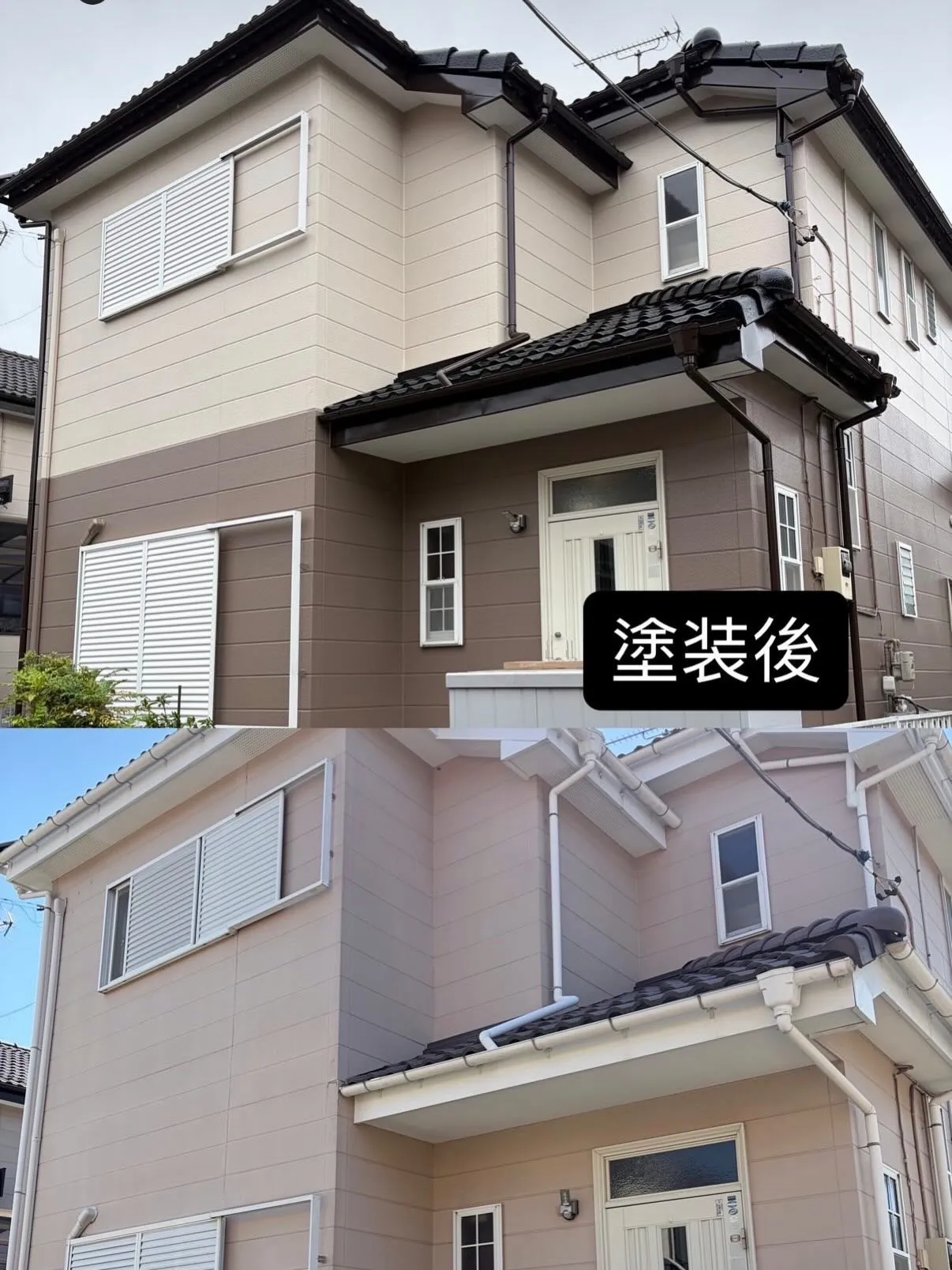 川島町外壁塗装工事