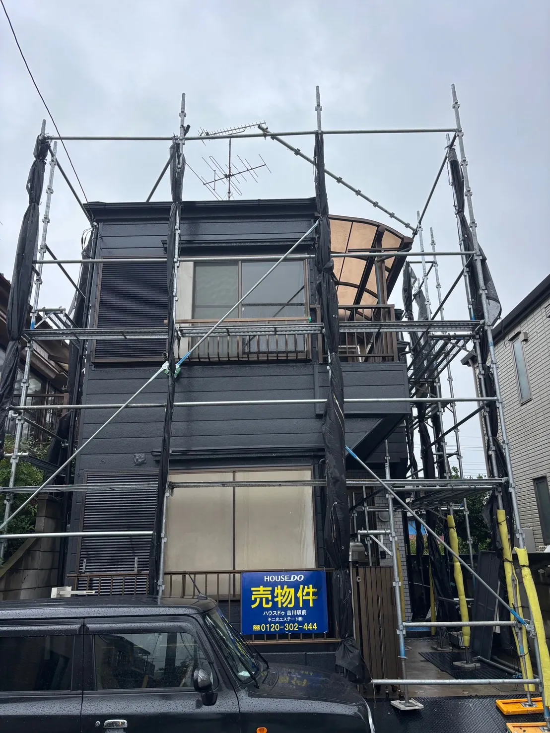 松伏町塗装工事